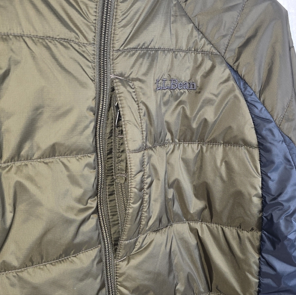 ​L.L. Bean Men's PrimaLoft Packaway Jacket Olive Green Puffer Gorpcore Sz.​S - Picture 6 of 15